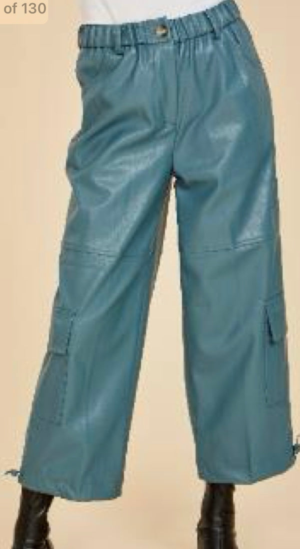 Pants| Aqua Cargo pants