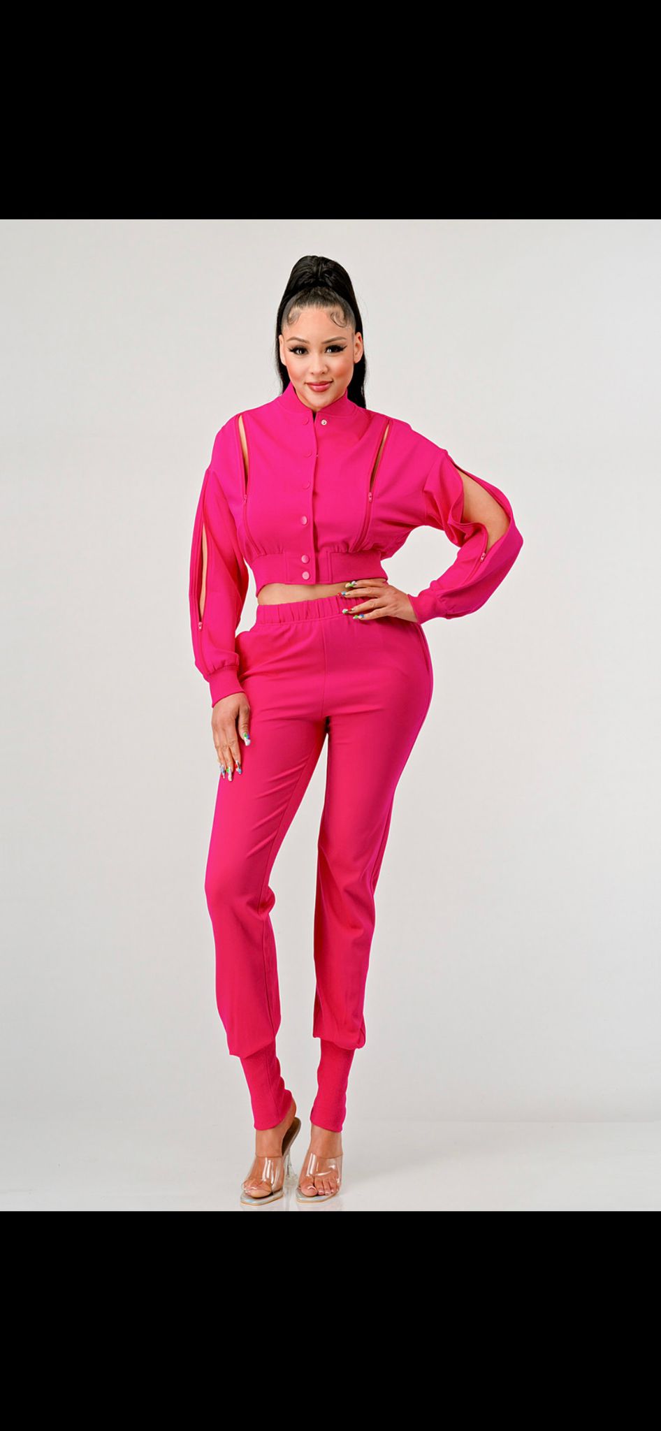 " The Ultimate "Two-Piece Fuchsia